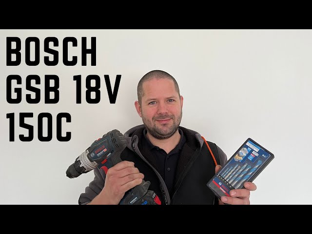 Taladro-atornillador de percusión a batería BOSCH GSB 18V-150 C