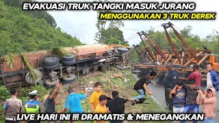 Download Lagu Dramatis Dan Menegangkan !!! Evakuasi Truk Tangki Masuk Jurang Menggunakan 3 Truk Derek MP3 Download Lagu Dramatis Dan Menegangkan !!! Evakuasi Truk Tangki Masuk Jurang Menggunakan 3 Truk Derek MP3