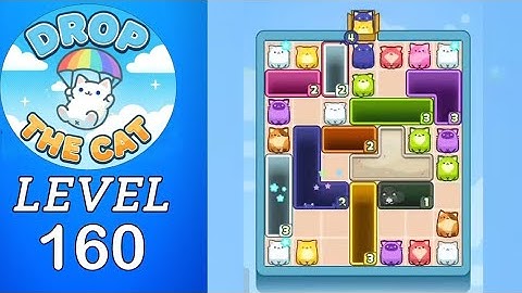 Drop The Cat Level 160 Walkthrough