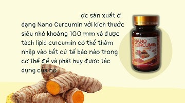 nano curcumin 3htd và tinh bột nghệ khác nhau như thế nào ?