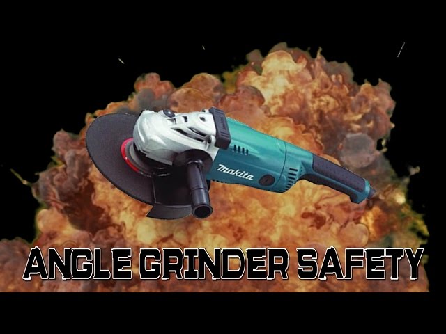 Angle grinder safety