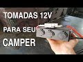 TOMADAS 12V PARA DEFENDER 110 CAMPER por Ricardo Pocholo