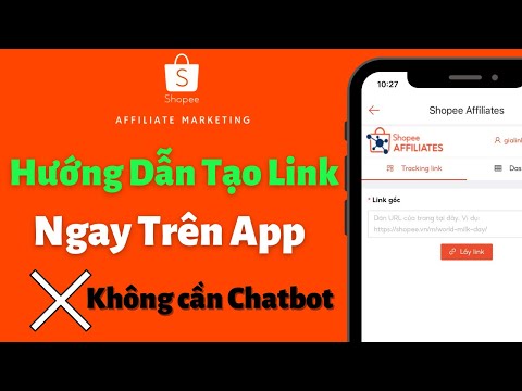 Video Hướng Dẫn Cách Tạo Link Tiếp Thị Liên Kết Shopee Trên... - youtube