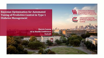 Marzia Cescon - Gradient-based Bayesian Optimization for Automated Tuning of Predictive Control in