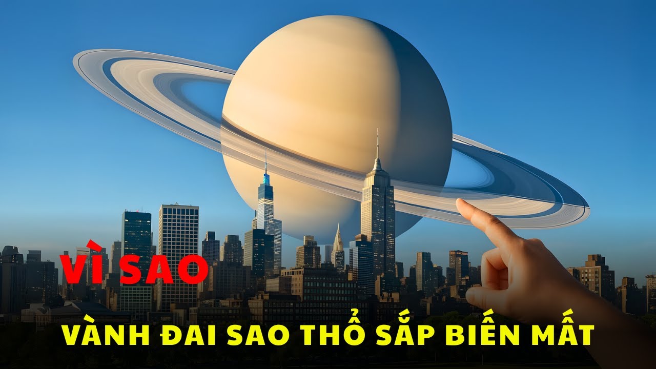 Vành Đai Sao Thổ Đang Biến Mất – Điều Gì Đang Xảy Ra? | Kiến Thức Khoa Học