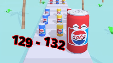 Juice Run - Gameplay Walkthrough iOS Android Max Level  (129-132)