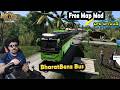 👌Bharat Benz Bus and Free Map Mod in ETS2 Driving with Steering in Telugu