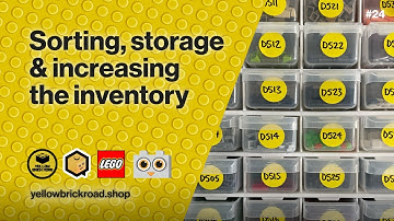 Sorting, Storage & Increasing the Inventory – LEGO Bricklink Vlog #24