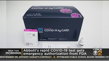Rapid COVID-19 Test Gets Emergency Authorization From FDA