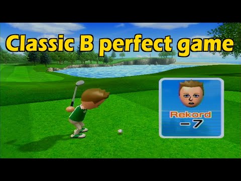 Wii Sports Resort Golf  |  Classic B [-7] *WR* (Perfect Game)