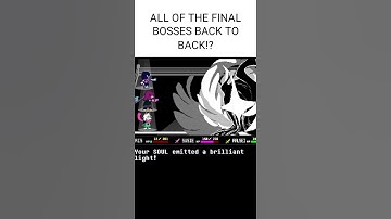 All of them!? #deltarune #undertale #deltarunechapter4 #deltarunechapter2 #tobyfox #shorts