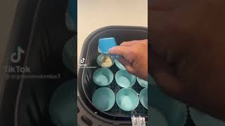 Airfry Cake Baking Hack! credit bigmommakimbo7 #Shorts