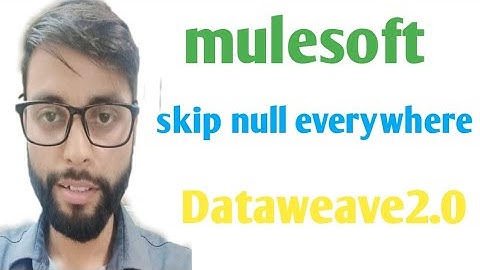 skip null values from payload | in mule 4