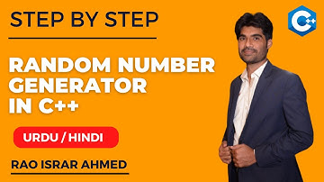 Random Number Generator in C++ Urdu|Hindi