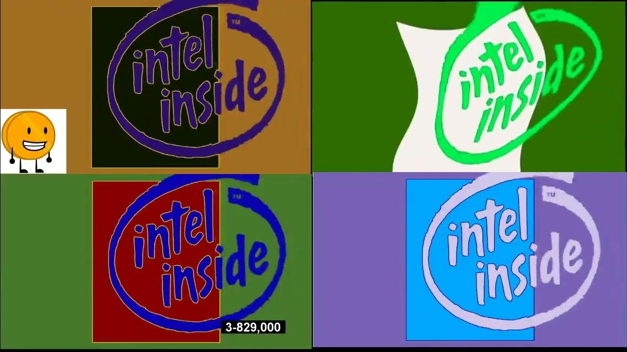 Intel Logo History Quadparison 59 YouTube