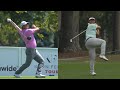 Carl yuan has one of the most unique swingsrange sessions in pro golf