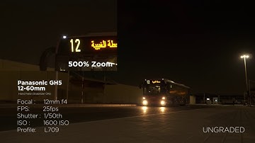 Panasonic GH5 4K Low Light test WITH Noise reductionNeat Video:Auto Setting