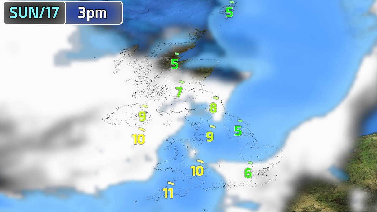 UK & Ireland Weather Forecast - December 16-21, 2017 - YouTube