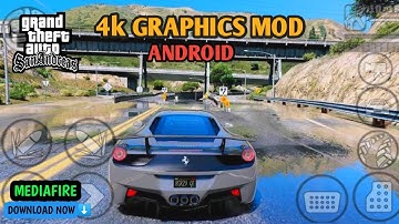 GTA V SKYBOX WITH MOUNTAIN HIGH GRAPHICS - GTA SA ANDROID | SUPPORT IN ALL DEVICES