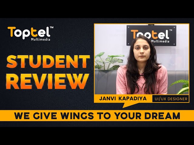 Janavi Kapadiya Review On Toptel Multimedia Education class=