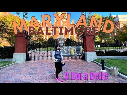 1 DAY IN MARYLAND | Baltimore | USA Travel Vlog