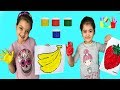 AKTİVİTE ZAMANI - Education activities video for kids, children and toddlers with Finger Paints