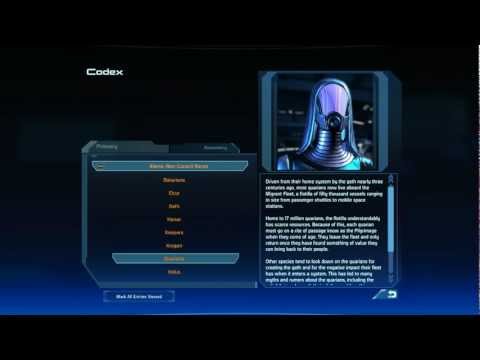 Let's Play Mass Effect - bonus - Primary codex