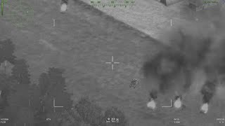 MQ-9 Predator Destroys 4 MLRS BM-21 Grad ! In Milsim Game Arma 2