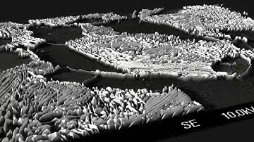 Ferrite-Pearlite Micro-Landscape (Blender)