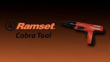 Ramset Cobra Tool: Use and Load Tutorial