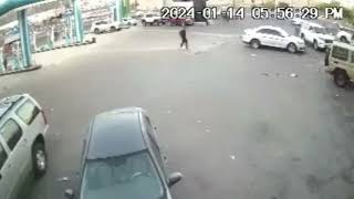 شاهد فيديو لحظة انفجار محطة وقود تبوك في السعودية