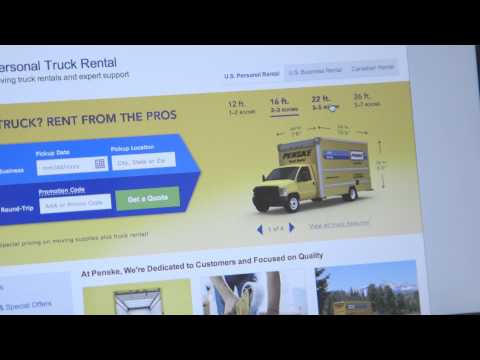 Video: Wie viele Sitzplätze hat ein Penske Truck?
