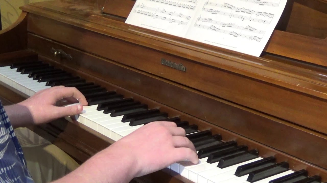 Piano Lessons Greenville SC, Instructor Demo Classical Style - YouTube