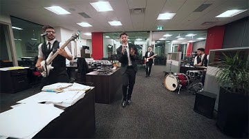 Crash Adams - Too Hot To Touch (Live @ The Office)