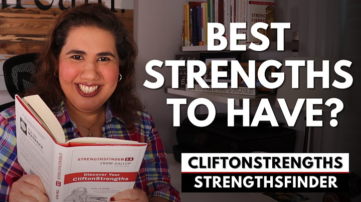 Test top 5 strength of gallup clifton strengths finder năm 2024