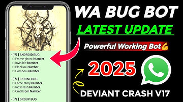 Creat this powerfull WhatsApp Bugbot Using Panel & termux | Latest Update Whatsapp Sc Bug Bot 2025|