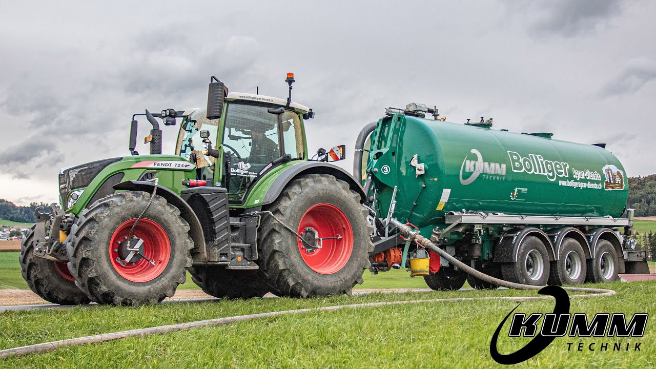 KUMM Technik KTK Zubringfässer | Gülle-Verschlauchen | Fendt Traktoren