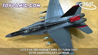 1/72 F/A-18D Hornet M45-01 TUDM 2017 20th Anniversary Scheme (HA3578) From Hobby Master (4K)