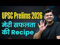 UPSC 2026 Prelims Roadmap | My Complete Plan for Aspirants