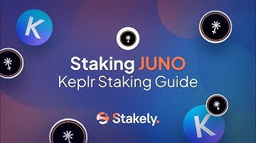 How to stake JUNO $JUNO with KEPLR