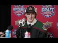Logan Cooley Discusses Being Drafted No. 3 Overall by the Arizona Coyotes in the 2022 NHL Draft