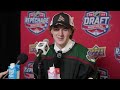 Logan Cooley Discusses Being Drafted No. 3 Overall by the Arizona Coyotes in the 2022 NHL Draft