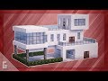 Minecraft: How to Build a Futuristic Modern House! (#38)