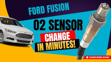 Ford Fusion Energi: How to Replace an O2 Sensor (Fixing "P2433" Error)