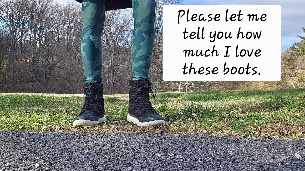 Watch me try on the Sorel Explorer Next Joan Cozy Boots