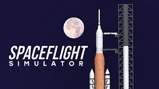 Artemis 1 Launch Recreated in Spaceflight Simulator