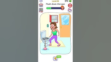 flush down the gun || Hide my proof level 23 #youtubeshorts #games #shortvideo #shorts #short