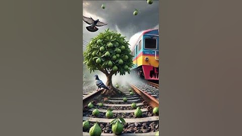 Beautiful Story Of Pigeon 🐦 planted guava tree railway track #shorts #trending #ytshort #ai #pigeon