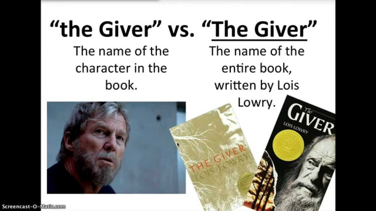 the giver extended essay
