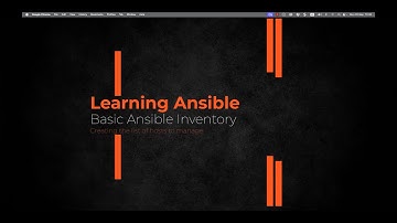 Configuring the Ansible Inventory or Hosts List
